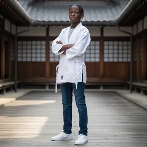 Taekwondo Dobok Sung Blackbelt Academy Uniform Jacket Youth L (2/160)